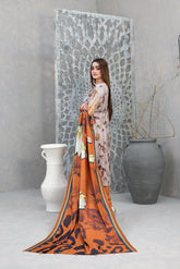 Tawakkal Unstitched Sakeeza Khaddar Print Collection D-1159